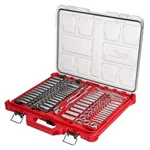 Milwaukee 48229486 106PC Ratchet & Socket Set W/ Packout Organizer. Fixed Price $331.03.