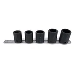 Snap-on, IM320, 5PC 1/2" Drive Sae 6-POINT Shallow Impact Socket Set. Fixed Price $89.00.