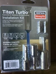 Titen Turbo Concrete & Masonry Screw Anchor Installation #tntinstallkit T25. Fixed Price $18.50.