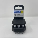 Kobalt -piece 1/4-IN 3/8-IN Set Tamper-proof Torx Bit Driver Socket. Fixed Price $24.99.