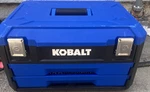 Kobalt Mechanics Tool Set W/ Ratchet Sockets Bits Sae/metric Chrome Hard Case. Fixed Price $100.00.