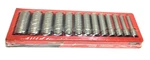 New Snap-on 1/2" Drive 6-POINT Deep Socket Set 3/8" Thru 1/8" 313TSYA Unused. Fixed Price $439.99.