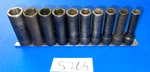Snap-on Tools Piece 1/2 Drive Metric Deep Impact Socket Set 6 Point 310SIMMYA. Fixed Price $230.00.