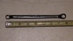 Snap-on Tools GXB1214 Sae 3/8" 7/16" Black Double Offset Box Wrench, Used. Fixed Price $16.95.