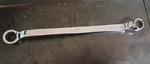 Mac Tools 1/2"-9/16" 6PT Sae Chrome Offset Box End Wrench Bol 1618 Like New!. Fixed Price $17.00.