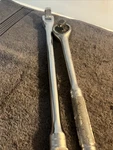Blackhawk Tools 49985 1/2" Dr Breaker Bar 15" Long & 49945 Ratchet 7/8. Fixed Price $49.95.