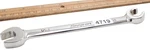 Snap On RXS16B 1/2" Open End/flare Nut Offset Sae Chrome Wrench Usa. Fixed Price $18.99.