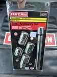 Sears Craftsman Usa Nos 5PC Accessory Set 3/8 Drive Extension Adapter 42335. Fixed Price $59.00.