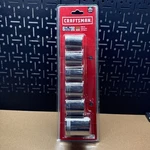 Craftsman Piece Socket Set 1/2 Inch Drive Metric (CMMT34575) 27 28 29 30 32 36. Fixed Price $79.83.