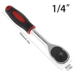 1/4" Ratchet Wrench Handle Drive Socket Spanner Tool Quick Release Reversible Us. Fixed Price $9.49.