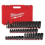 Milwaukee 49-66-7009 Shockwave 3/8" Impact Duty Sae/metric Socket Set 43 Pc. Fixed Price $119.97.