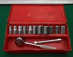 Fleet 13 Piece 1/4" Drive Sae Socket Wrench Set W/box Close Out Free Shipping!. Fixed Price $29.99.