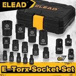 17-PIECE Inverted E-torx Set Impact Star Female For Wrench. Fixed Price $25.99.