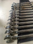 Williams Supercombo High Polish Chrome Wrench Set, 12 Piece, 10MM-21 Usa Used. Fixed Price $198.00.