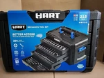 Brand New Hart 215-PIECE Mechanics Tool Set, Multiple Drive, Chrome Finish. Fixed Price $125.00.