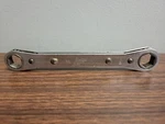 Snap On R2022S 5/8" 11/16" 6PT Double Box End Ratcheting Wrench. Fixed Price $12.99.