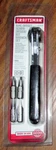 Craftsman 47478 Reversible Ratcheting Screwdriver Bit Wrench Set. Fixed Price $92.00.