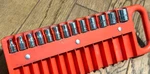 Snap On Tools 4MM-15MM Metric 1/4 Socket Set 6PT Shallow Lot Magnetic Tray. Fixed Price $195.00.