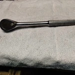 Used Vintage Bonney 1/2" Drive Ratchet Knurled Handle Model Aa 707-H Made Usa. Fixed Price $39.99.