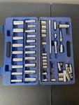 Westward 6XZ83 3/8" Drive Socket Wrench Set Sae, Metric 5/16 Incomplete. Fixed Price $20.00.