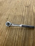 Craftsman 43178 1/4" Drive Thumbwheel Ratchet -v- Patented 1971 Usa Vintage. Fixed Price $26.99.