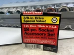 Craftsman 34551 (incl. 34439, 34443) 18PC 6PT Deep Sae/metric Sockets, Nos, Usa. Fixed Price $92.00.