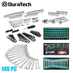 Duratech 149PCS Mechanics Tool Set Sae/metric Socket Ratchet Wrench Hex Key. Fixed Price $115.99.