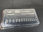 #BO902 Snap-on Tools New 117TMM 1/4" Drive 6-POINT Metric Ratchet Socket Set. Fixed Price $249.95.