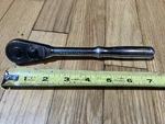 Craftsman Ratchet (3/8" Drive) Full Polish W/quick Release VK-44813(USA Made). Fixed Price $30.00.