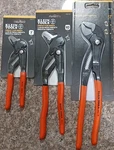 Klein Tools Plier Wrench Set 7 10 12 Steel Orange 3-PIECE. Fixed Price $65.00.