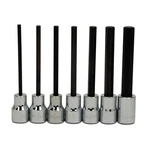 3/8"DRIVE Metric Long Hex Bit Socket Set 7PCS Clip Rail Williams #JHW31951. Fixed Price $51.22.