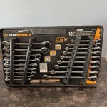 Gearwrench Sae/mm 90-TOOTH Pro Combination Ratcheting Tool Set (18-PIECE). Fixed Price $73.55.