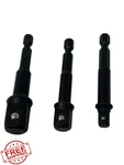 Dewalt 3-PC Impact Socket Adapter Set DW2541IR DW2542IR DW2547IR. Fixed Price $20.00.