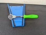 #BO623 Snap-on Tools 1/4" Drive THNFD72 Green Hard Handle Swivel Ratchet. Fixed Price $149.95.