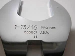 Proto J5358CF 1-13/16" Crowfoot Wrench 1/2" Drive Full Polish Usa. Fixed Price $47.45.