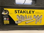 Stanley Mechanics Tool Set, 20 Piece Socket In 1/4 Drive. Sae, Mm. 92-802. Fixed Price $42.50.