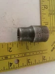 Snap On Tools Usa 1/2" Drive, 7/16" Sae 12 Point Shallow Power Socket PDH140A. Fixed Price $7.99.