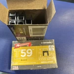 Arrow Fastener 591188BL T59 1/4-INCH X 5/16-INCH Black Insulated Staples. Fixed Price $15.99.