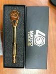 Matco Tools 1/4" Ratchet Wrench 40TH Anniversary 5" AFR58GOLD. Fixed Price $79.00.