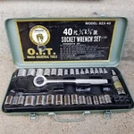 S23-40 Omaha Industrial Tool 1/4 & 3/8 Drive Socket Wrench Set. Fixed Price $39.99.