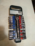 Crescent CSWS7 Metric And Sae Socket Wrench Set, 3/8", Steel. Fixed Price $16.00.
