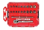 Craftsman Socket Set, Sae Metric, 1/4-INCH Drive, 20-PIECE (CMMT12008). Fixed Price $44.95.