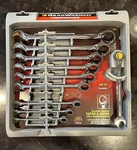 New Gearwrench Combination 10-PC Metric Ratcheting Set. Fixed Price $64.00.