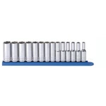 Gearwrench 14 Piece 3/8" Drive, 6 Point Deep Socket Set, Metric 8-19MM #80554. Fixed Price $92.99.
