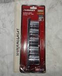 Husky 1/2" Inch Drive Sae Large Socket Set (5-PIECE) W/storage Rail. Fixed Price $26.00.