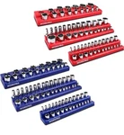 Workpro Magnetic Socket Organizer 6-PACK Set 1/4'' 3/8'' 1/2'' Dr Metric Sae. Fixed Price $42.00.