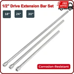 Tooluxe 00216L 1/2" Drive Long Reach Extension Bar Set Piece 18", 24", 30". Fixed Price $42.48.