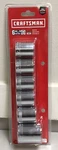 Craftsman 1/2" Drive Metric 12 Point Socket Set, 6-PCS, CMMT34575. Fixed Price $44.00.