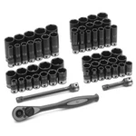Grey Pneumatic 81659CRD 3/8" Fractional And Metric Duo-socket Piece Set. Fixed Price $297.25.