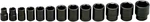 415 1/2INCH Drive 13 Pcs Set- Point Std. Imp. Sockets, 7/16INCH 1-1/4INCH. Fixed Price $230.84.